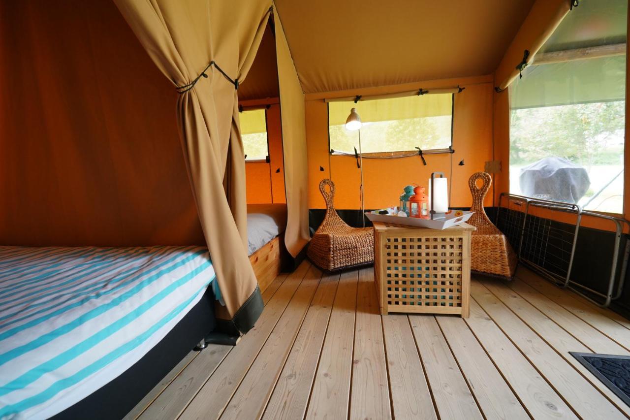 Safaritent Op Camping Berkel Bockholtz Kültér fotó